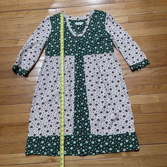 Boden Mollie Women's Tunic Dress Size 12 L Cottagecore Floral Print WORN ONCE - Picture 13 of 15